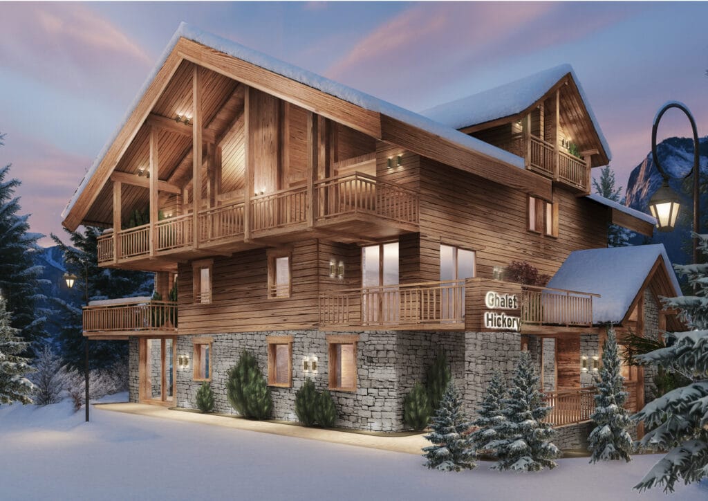 CHALET HICKORY 01 - T2+ COEUR STATION 2 Chalet Hickory Valloire 1