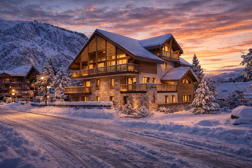 Un programme d'exception au coeur de Valloire  5 Appartements haut de gamme à 100 Mètres des remontées mécaniques